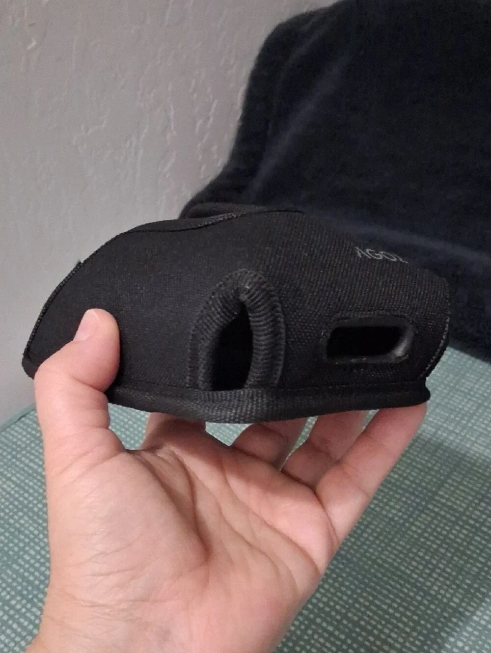 Black Neoprene Phone Holster Case
